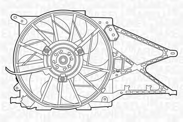 Ventilator, radiator