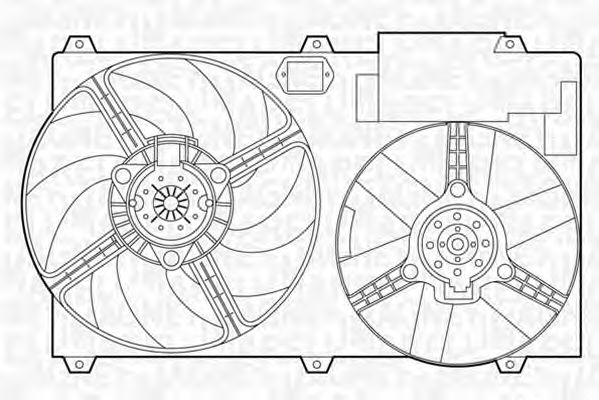 Ventilator, radiator