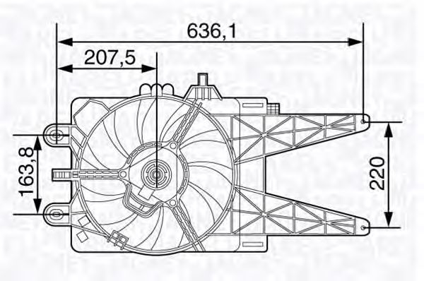 Ventilator, radiator