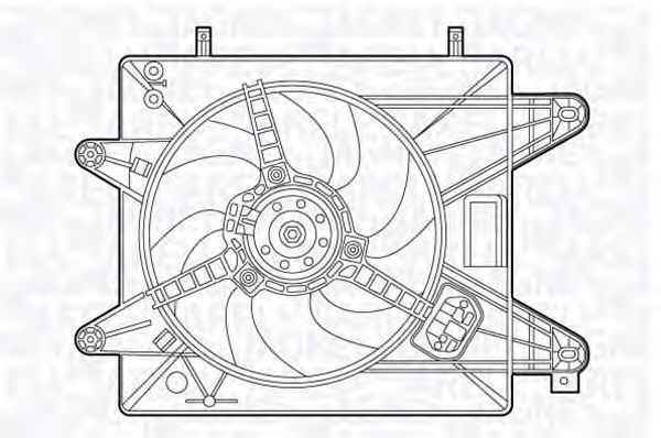 Ventilator, radiator