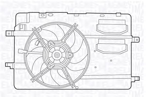 Ventilator, radiator