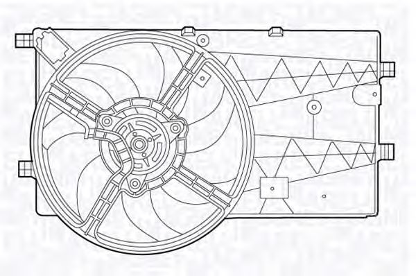 Ventilator, radiator