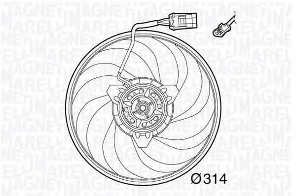 Ventilator, radiator