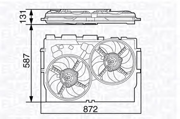 Ventilator, radiator