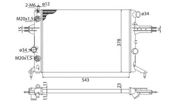 Radiator, racire motor