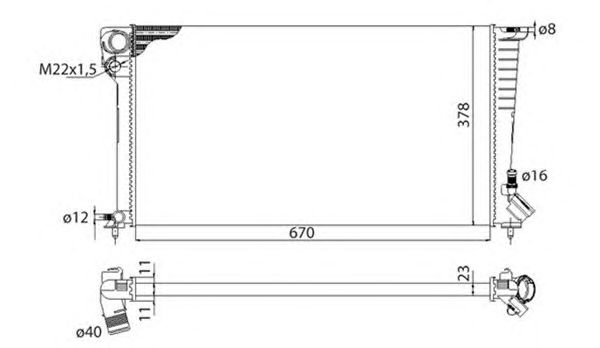 Radiator, racire motor