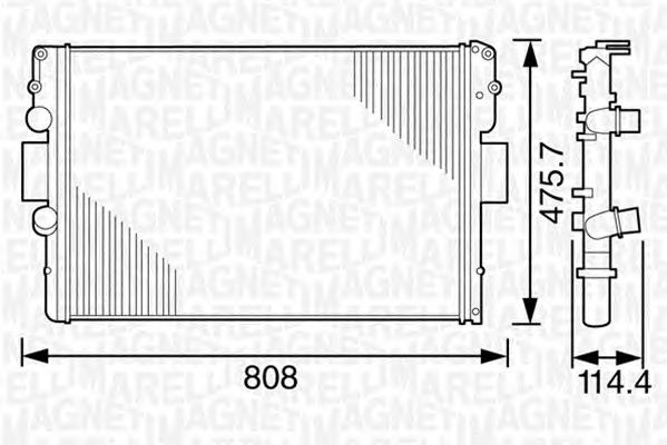 Radiator, racire motor