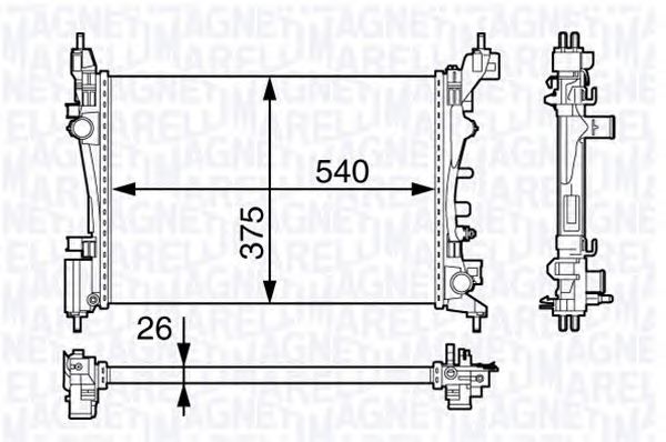 Radiator, racire motor