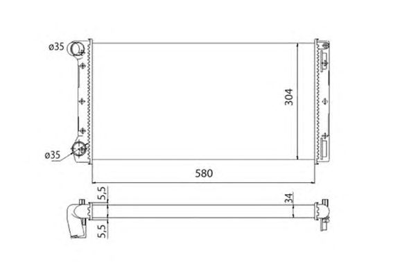 Radiator, racire motor