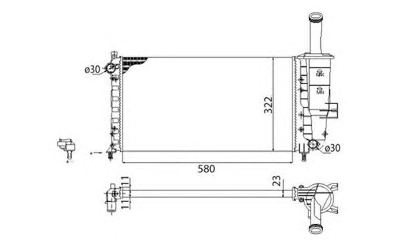 Radiator, racire motor