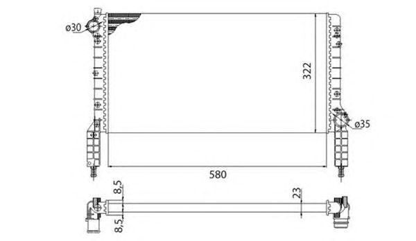 Radiator, racire motor