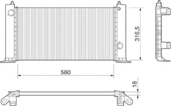 Radiator, racire motor