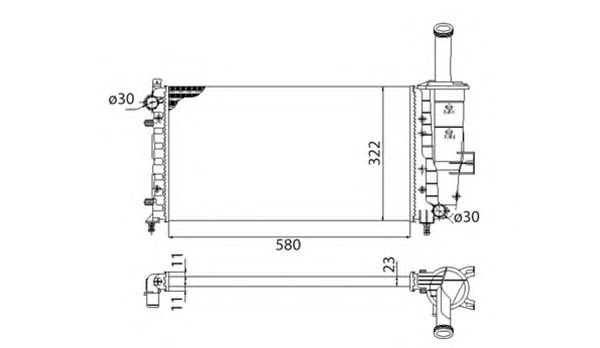 Radiator, racire motor