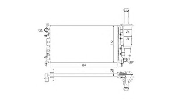 Radiator, racire motor