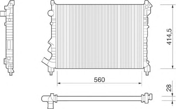 Radiator, racire motor