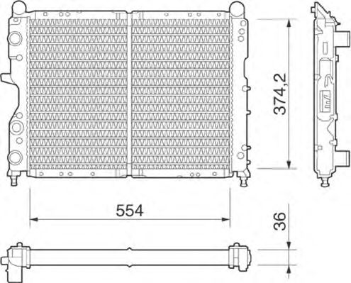 Radiator, racire motor