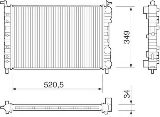 Radiator, racire motor