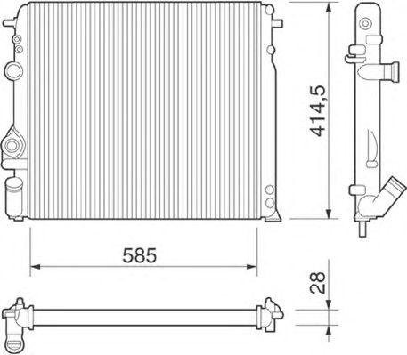 Radiator, racire motor