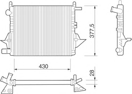 Radiator, racire motor