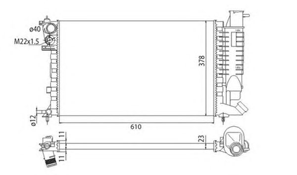 Radiator, racire motor