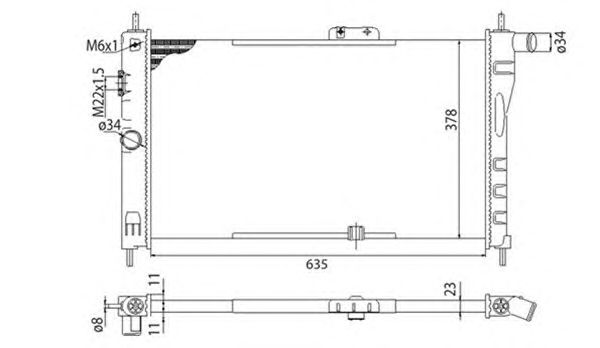 Radiator, racire motor