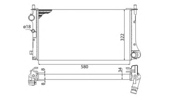 Radiator, racire motor