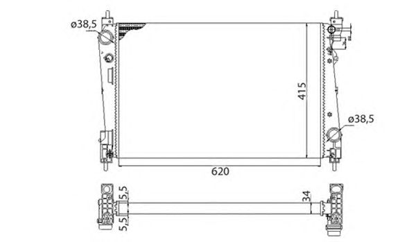 Radiator, racire motor