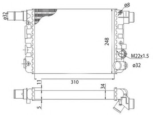 Radiator, racire motor