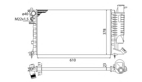 Radiator, racire motor