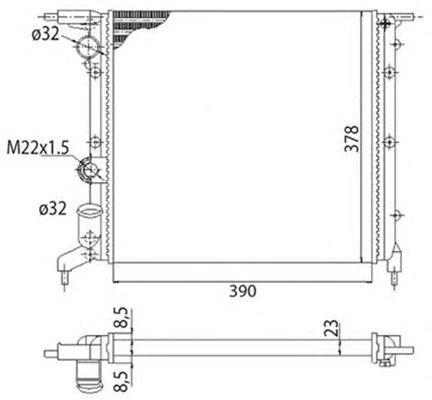 Radiator, racire motor