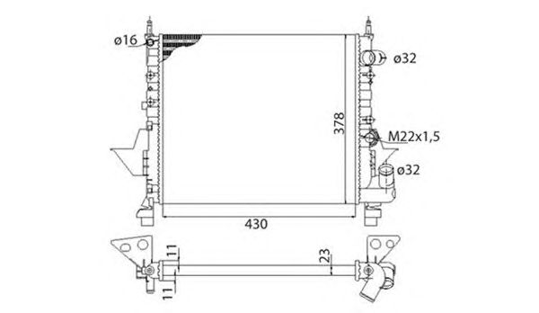 Radiator, racire motor