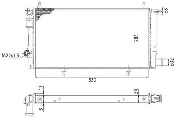 Radiator, racire motor