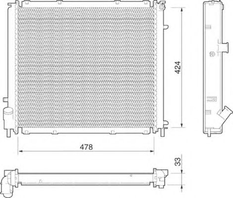 Radiator, racire motor