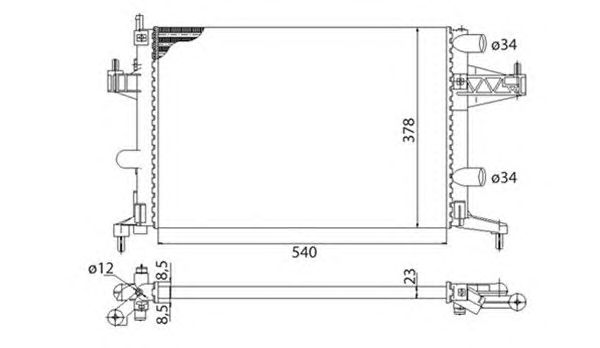 Radiator, racire motor