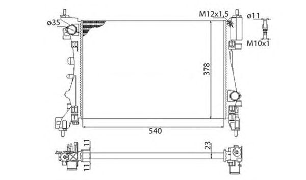 Radiator, racire motor