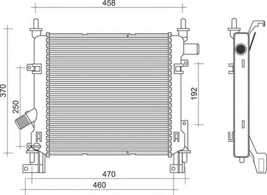 Radiator, racire motor