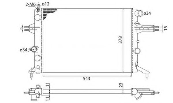 Radiator, racire motor