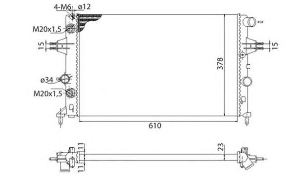 Radiator, racire motor