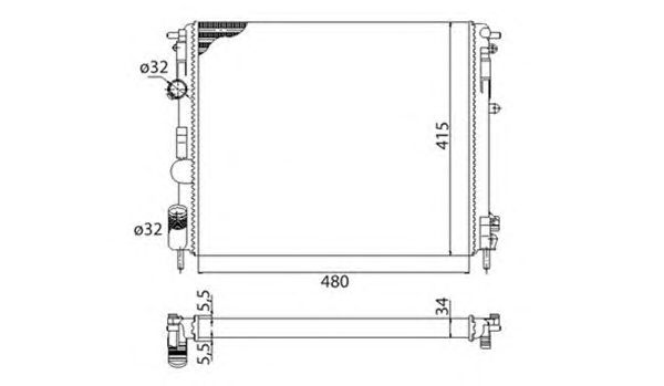 Radiator, racire motor