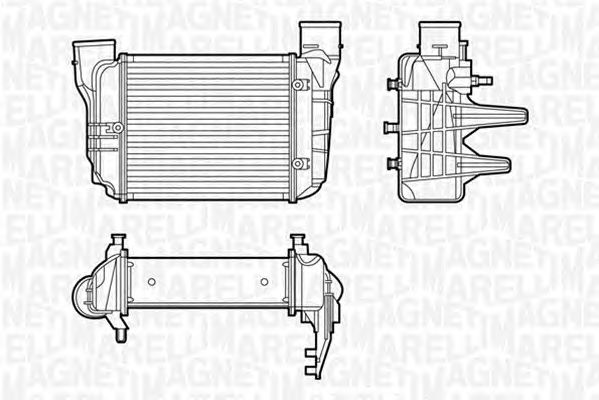 Intercooler, compresor