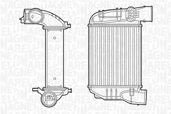 Intercooler, compresor