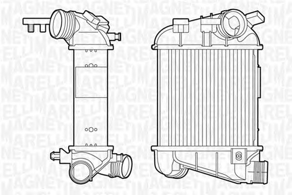 Intercooler, compresor