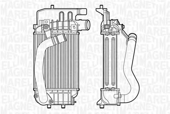 Intercooler, compresor