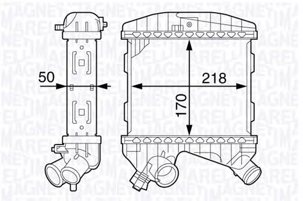 Intercooler, compresor