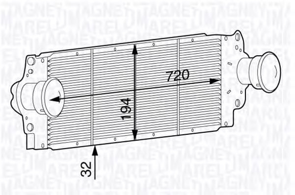 Intercooler, compresor