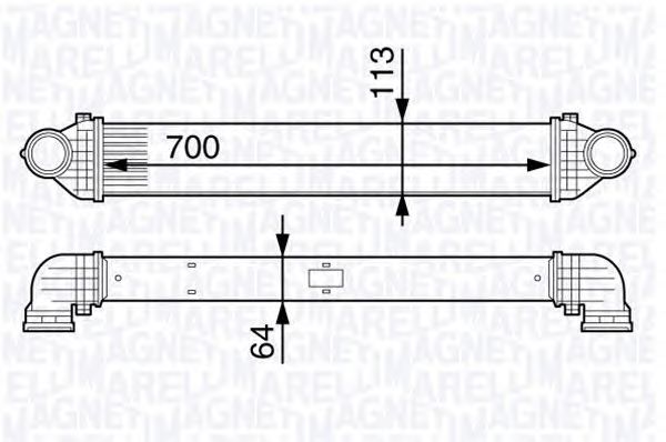 Intercooler, compresor