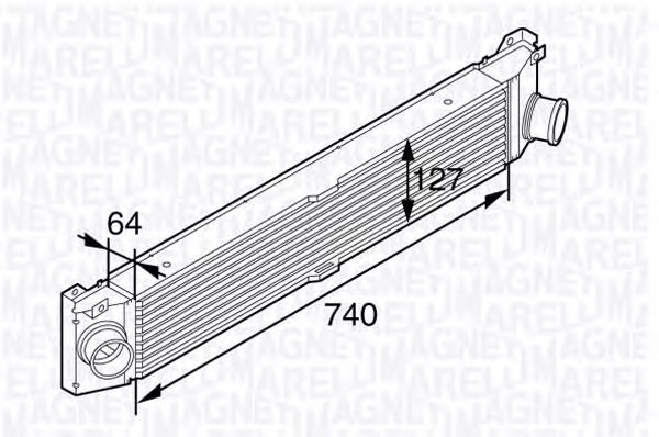 Intercooler, compresor