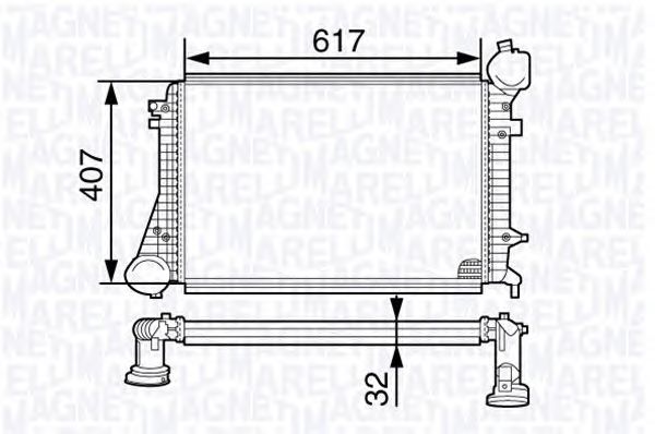 Intercooler, compresor