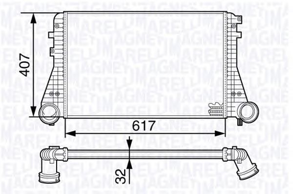 Intercooler, compresor