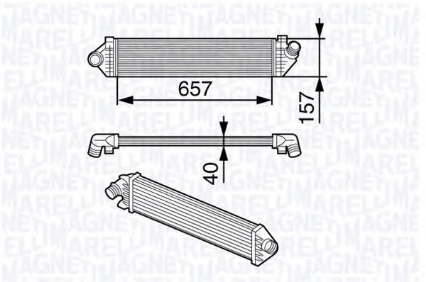 Intercooler, compresor